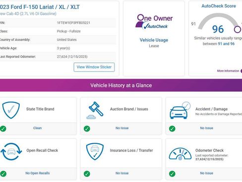 Used 2023 Ford F150 XLT w/ Equipment Group 302A High image 4