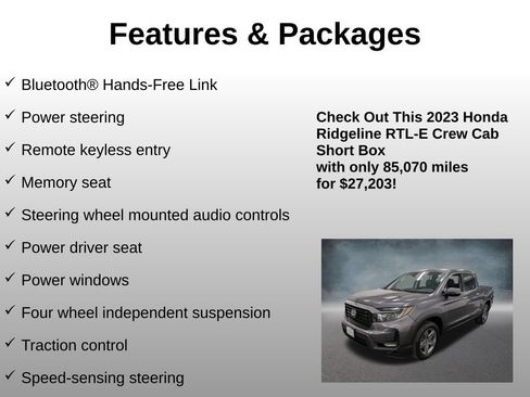 Certified 2023 Honda Ridgeline RTL-E image 12