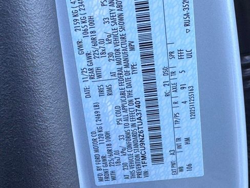 New 2026 Ford Escape ST-Line Select w/ Tech Pack #2 image 49