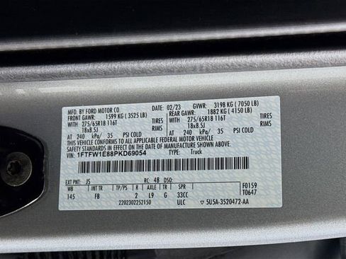 Used 2023 Ford F150 XLT w/ Equipment Group 302A High image 32