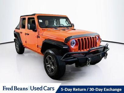 Used 2018 Jeep Wrangler Unlimited Sport S