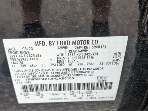 Used 2023 Ford Explorer XLT w/ Equipment Group 202A AWD/4WD image 21