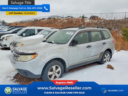 Used 2012 Subaru Forester 2.5X w/ Popular Pkg 1 image 1