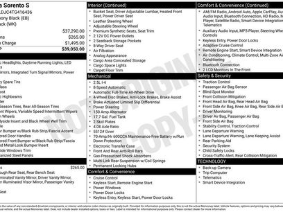 New 2026 Kia Sorento S