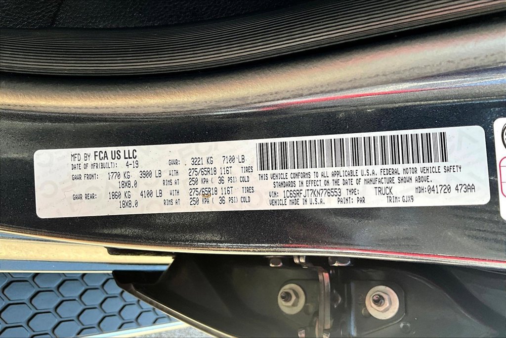 Used 2019 RAM 1500 Laramie AWD/4WD image 36