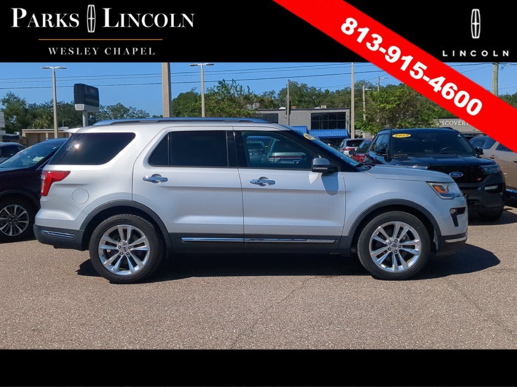 Used 2018 Ford Explorer Limited w/ Ford Safe & Smart Package FWD image 3