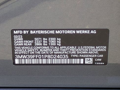 Used 2023 BMW 330e w/ Driving Assistance Package image 25