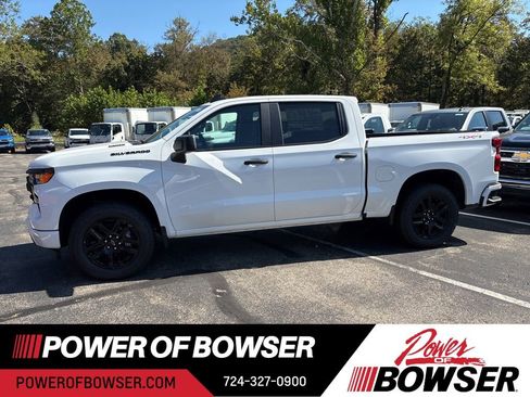 New 2025 Chevrolet Silverado 1500 Custom w/ LPO, Dark Essentials Package image 2