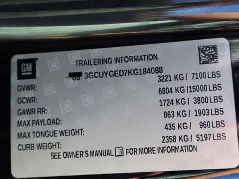 Used 2019 Chevrolet Silverado 1500 LTZ w/ LTZ Texas Edition image 47