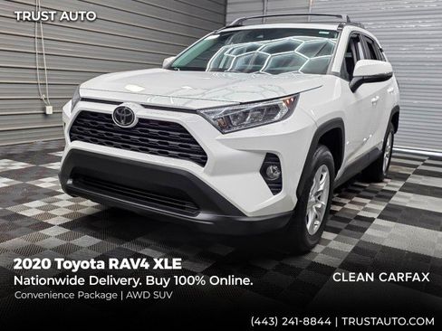 Used 2020 Toyota RAV4 XLE w/ Convenience Package AWD/4WD image 1