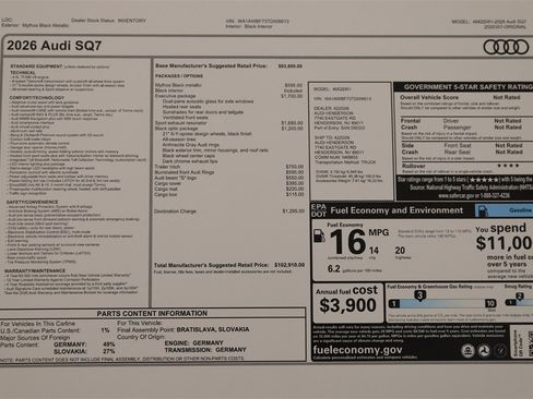New 2026 Audi SQ7 Premium Plus image 32