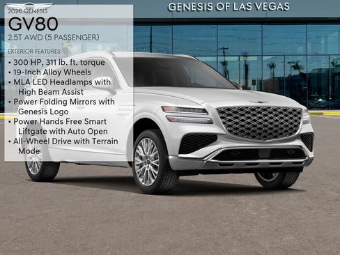 New 2026 Genesis GV80 2.5T image 3