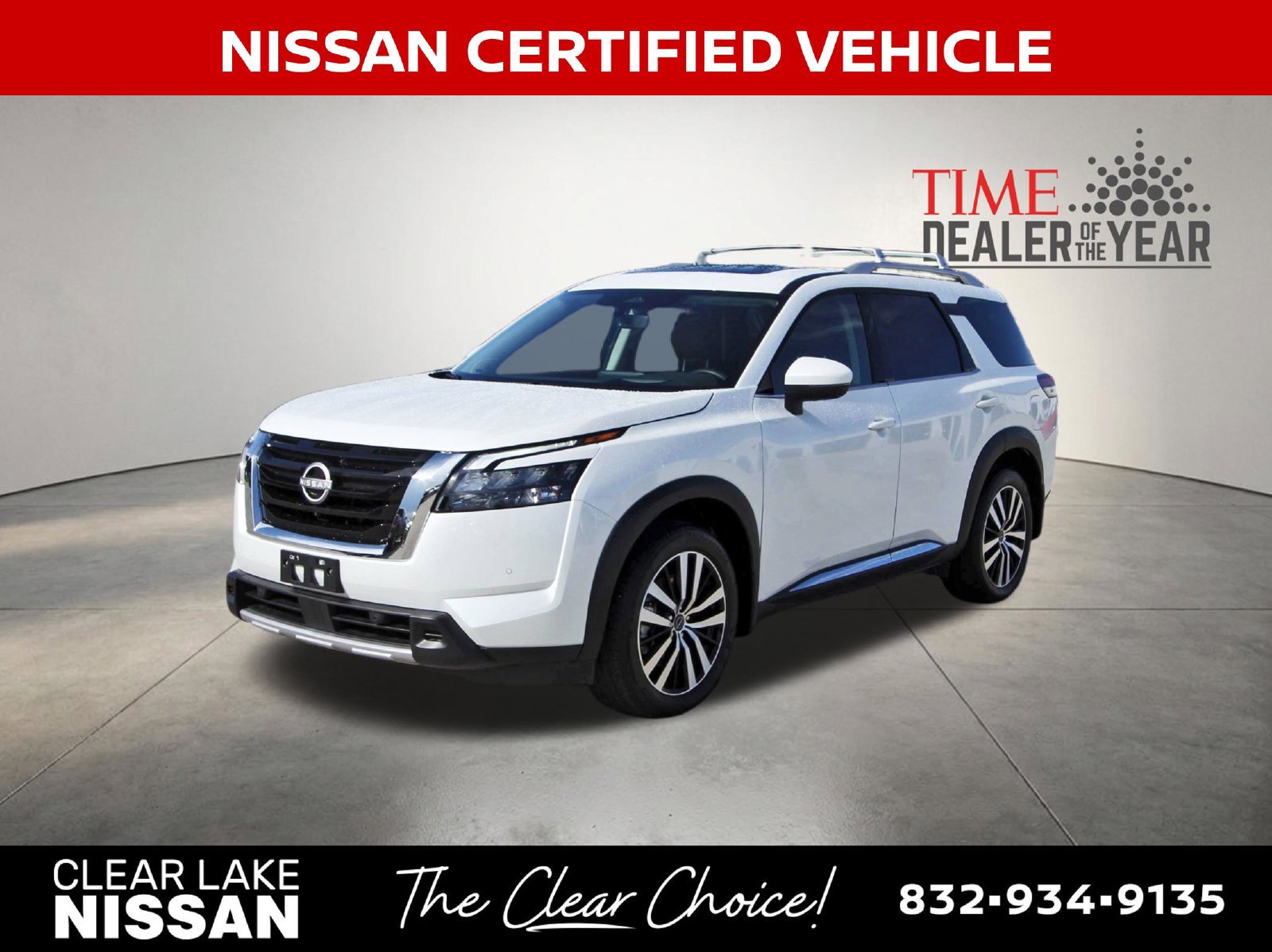 Certified 2025 Nissan Pathfinder Platinum w/ Cargo Package FWD image 4