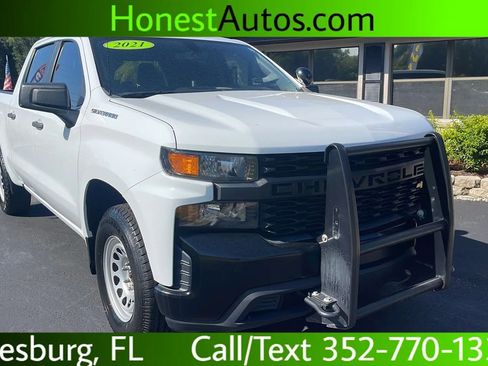 Used 2021 Chevrolet Silverado 1500 W/T w/ WT Fleet Convenience Package AWD/4WD image 1