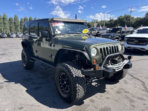 Used 2008 Jeep Wrangler Unlimited Rubicon w/ Dual Top Group AWD/4WD image 1