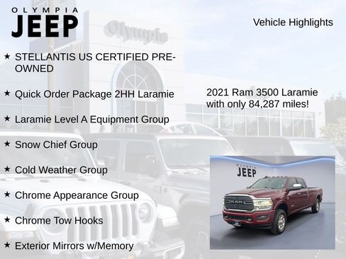 Certified 2021 RAM 3500 Laramie image 7