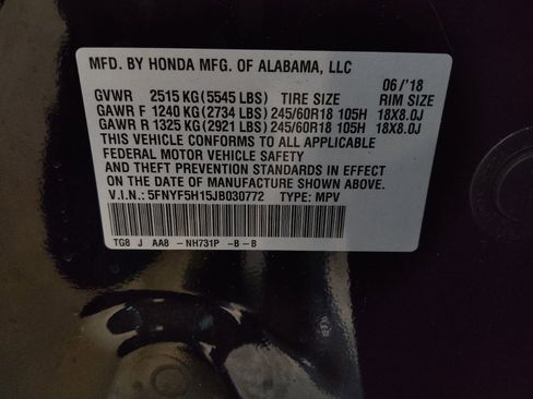 Used 2018 Honda Pilot LX image 33