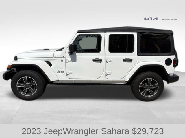 Used 2023 Jeep Wrangler Unlimited Sahara AWD/4WD image 5