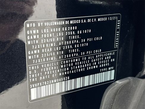 Used 2022 Volkswagen Taos SE image 31