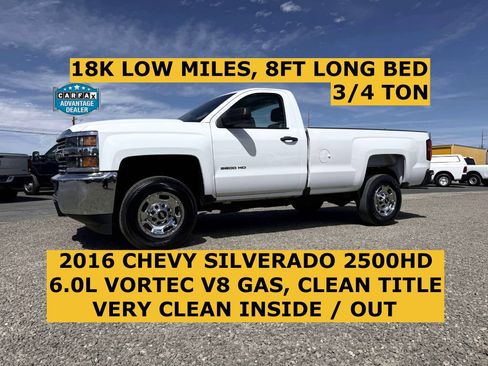 Used 2016 Chevrolet Silverado 2500 W/T w/ WT Fleet Convenience Package RWD image 1