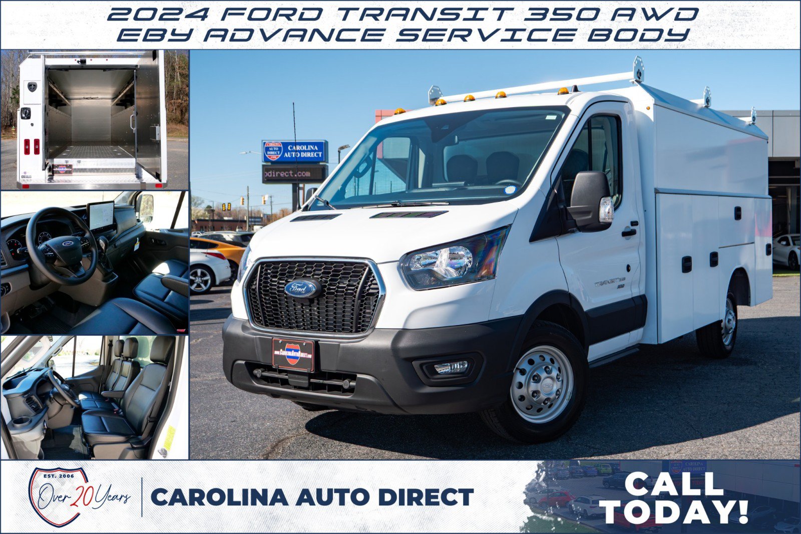 Used 2024 Ford Transit 350 AWD w/ Exterior Upgrade Package image 1