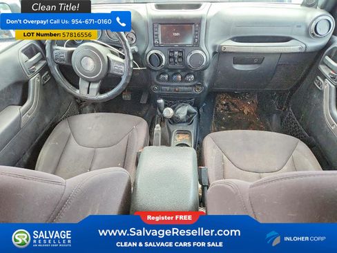 Used 2014 Jeep Wrangler Unlimited Sport w/ Dual Top Group AWD/4WD image 11