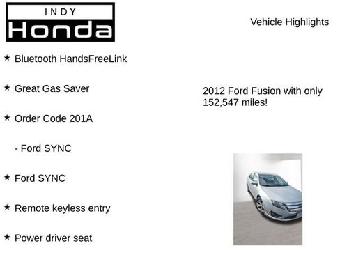 Used 2012 Ford Fusion SE image 7