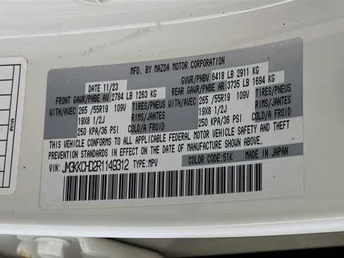 Used 2024 MAZDA CX-90 3.3 Turbo w/ Preferred Plus image 12