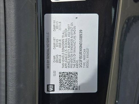 Used 2022 Chevrolet Camaro LT RWD image 20