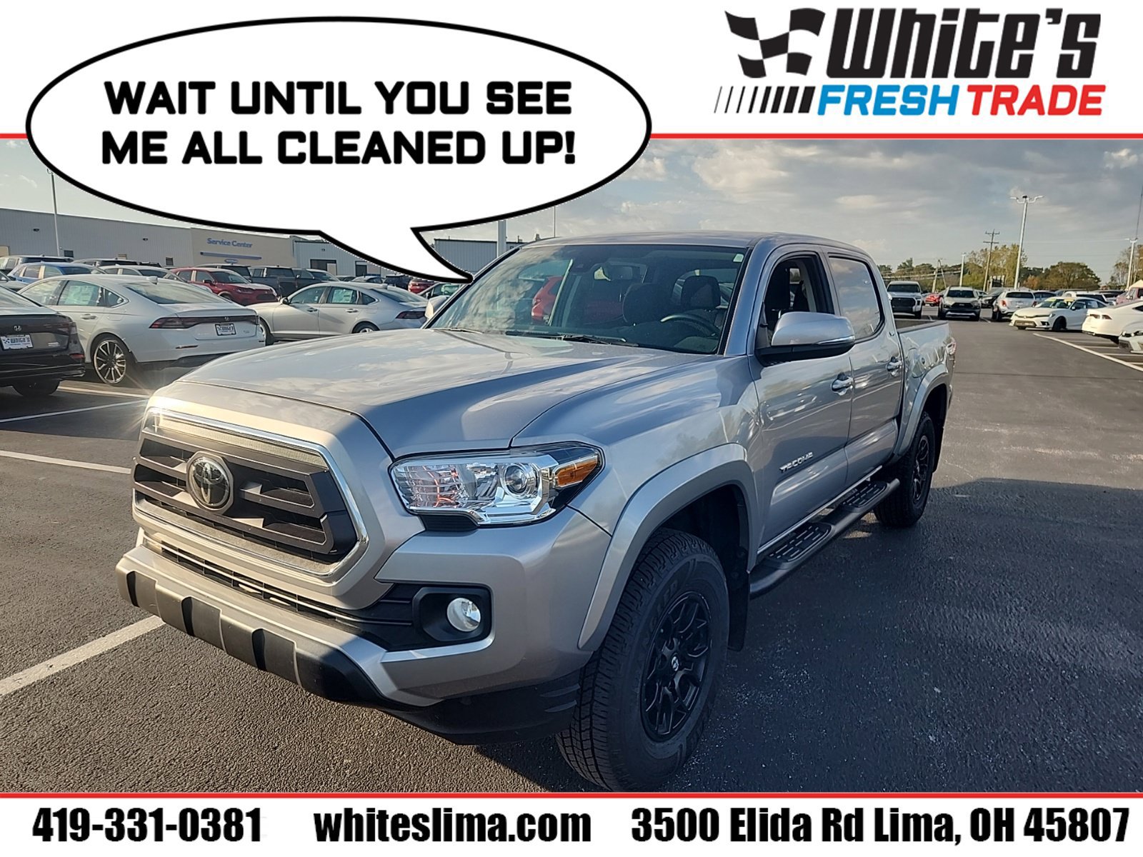 Used 2021 Toyota Tacoma SR5 w/ Technology Package AWD/4WD image 1