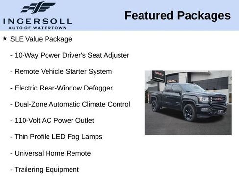 Used 2018 GMC Sierra 1500 SLE w/ SLE Value Package image 8