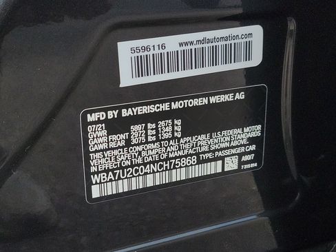 Used 2022 BMW 750i xDrive AWD/4WD image 30