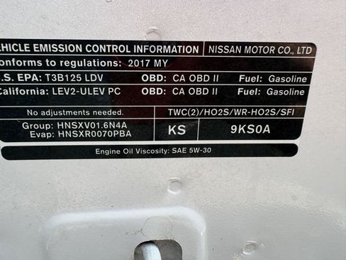 Used 2017 Nissan Versa SV FWD image 21