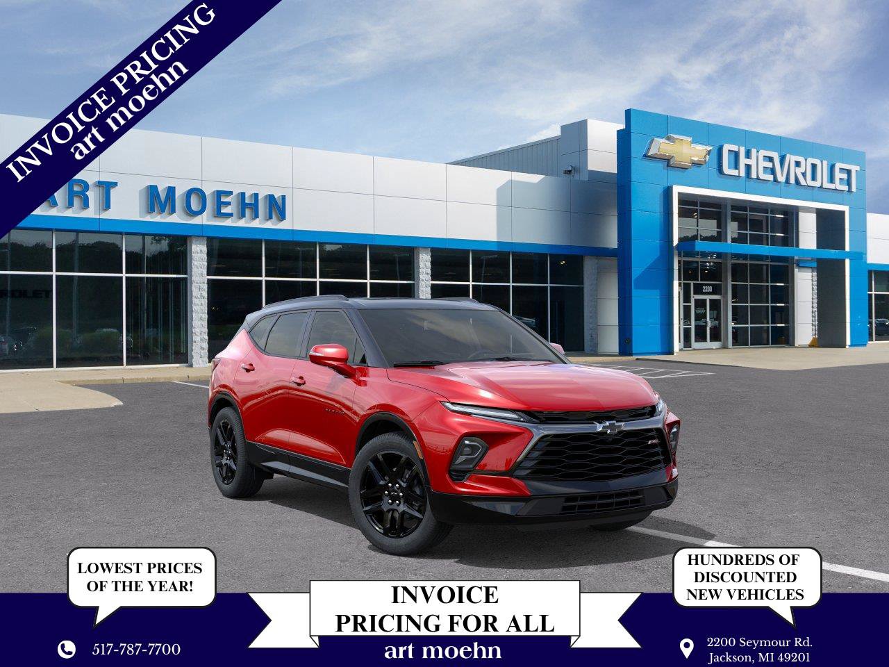New 2026 Chevrolet Blazer RS w/ Driver Confidence II Package AWD/4WD image 1