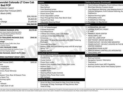 Used 2025 Chevrolet Colorado LT w/ LT Convenience Package image 10