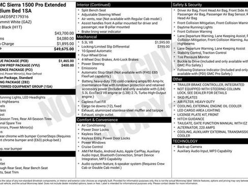 Used 2023 GMC Sierra 1500 Pro w/ Pro Value Package image 7