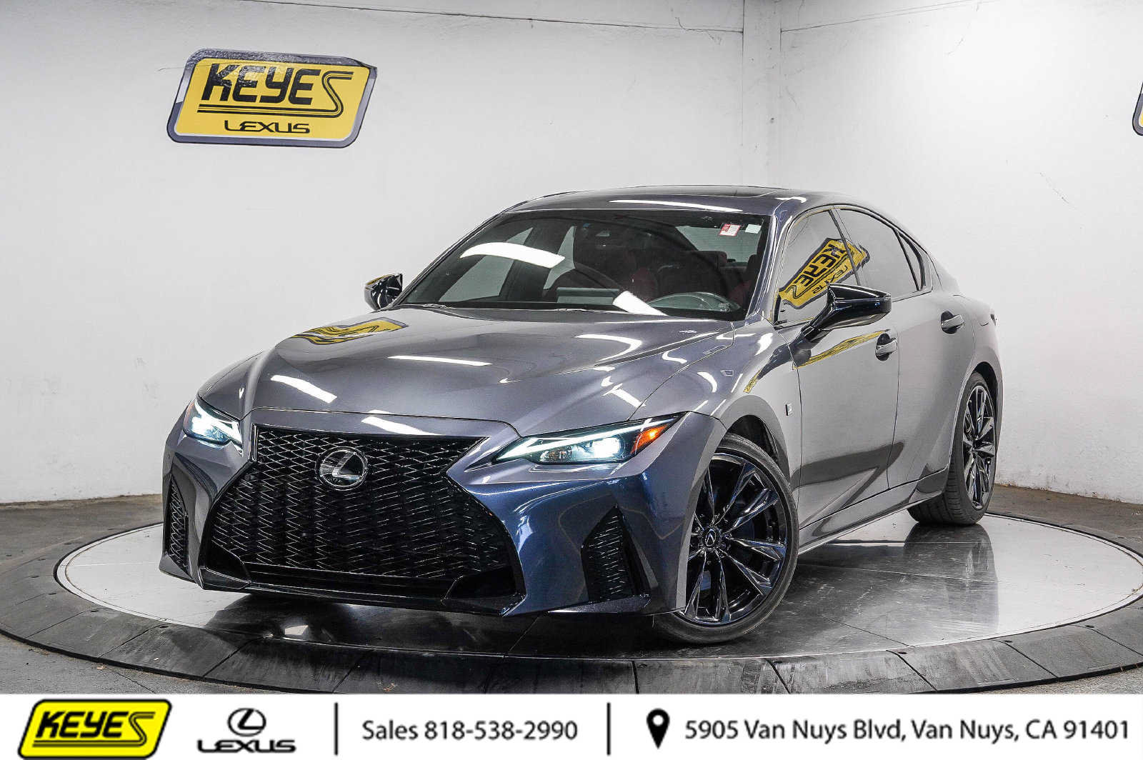 Used 2025 Lexus IS 350 F Sport w/ Accessory Package 2 RWD image 1