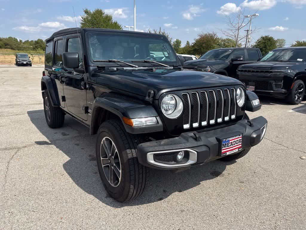 Used 2023 Jeep Wrangler Unlimited Sahara w/ Cold Weather Group AWD/4WD image 7