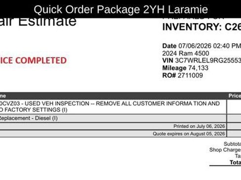 Used 2024 RAM 4500 Laramie AWD/4WD image 14