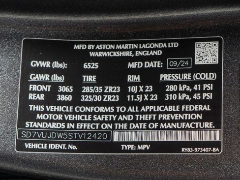 Used 2025 Aston Martin DBX 707 AWD/4WD image 20