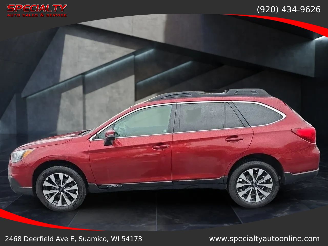 Used 2017 Subaru Outback 2.5i Limited AWD/4WD image 7
