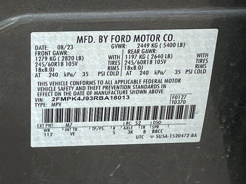 Used 2024 Ford Edge SEL w/ Convenience Package AWD/4WD image 32