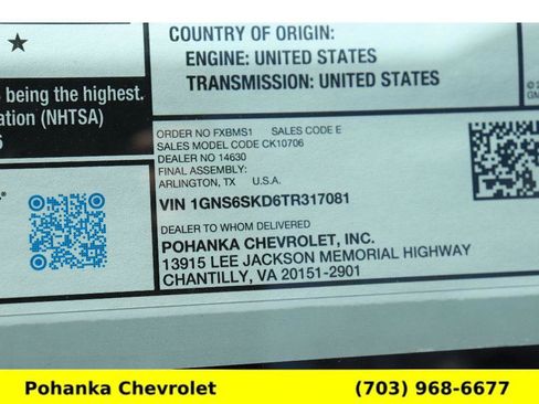 New 2026 Chevrolet Tahoe Premier AWD/4WD image 30
