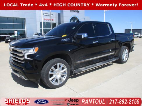 Used 2022 Chevrolet Silverado 1500 High Country w/ High Country Premium Package AWD/4WD image 1