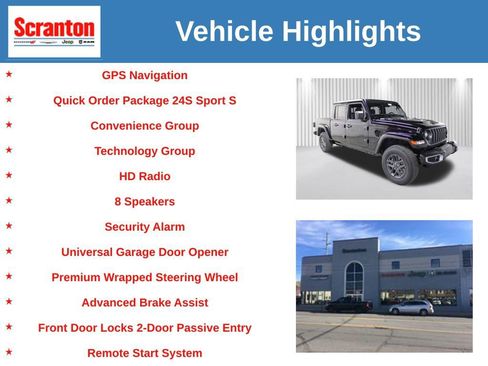 New 2026 Jeep Gladiator Sport image 6