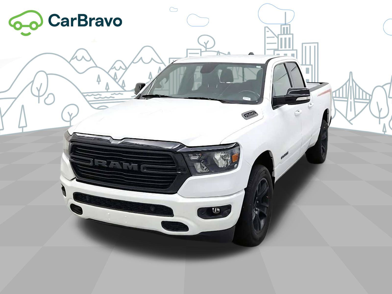 Used 2021 RAM 1500 Big Horn AWD/4WD image 1