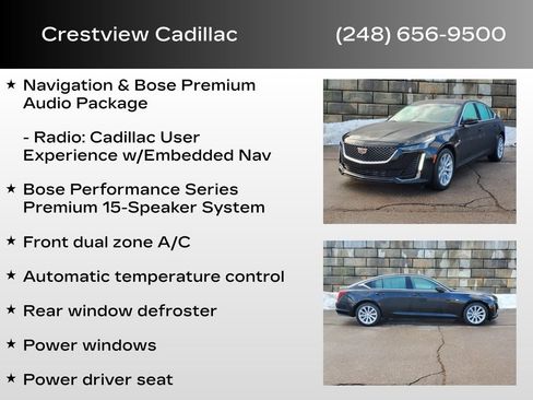 Certified 2023 Cadillac CT5 Luxury w/ Sun And Sound Package image 12
