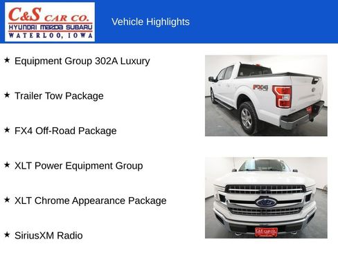 Used 2019 Ford F150 XLT w/ Equipment Group 302A Luxury image 7