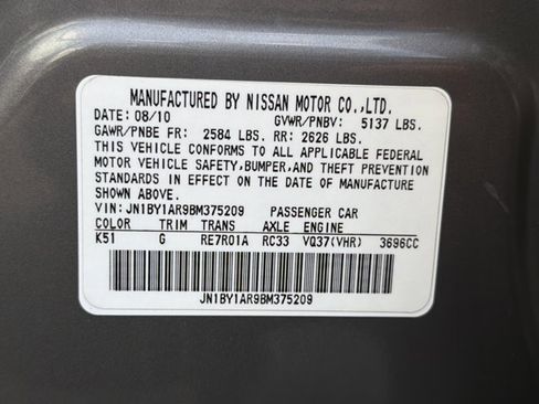 Used 2011 INFINITI M37 x w/ Premium Pkg AWD/4WD image 28