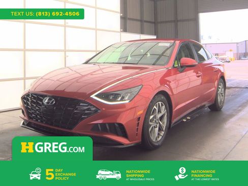Used 2021 Hyundai Sonata SEL w/ Preferred Accessory Package FWD image 1